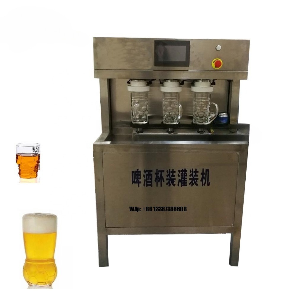 Wine Beers - Manual Beer Filling Machine for Cup