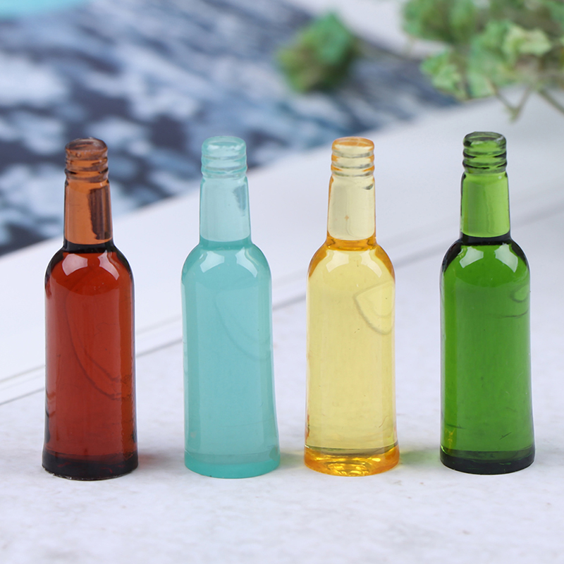 Wine Beers - 6pcs 1:12 Dollhouse Miniature Beer Wine