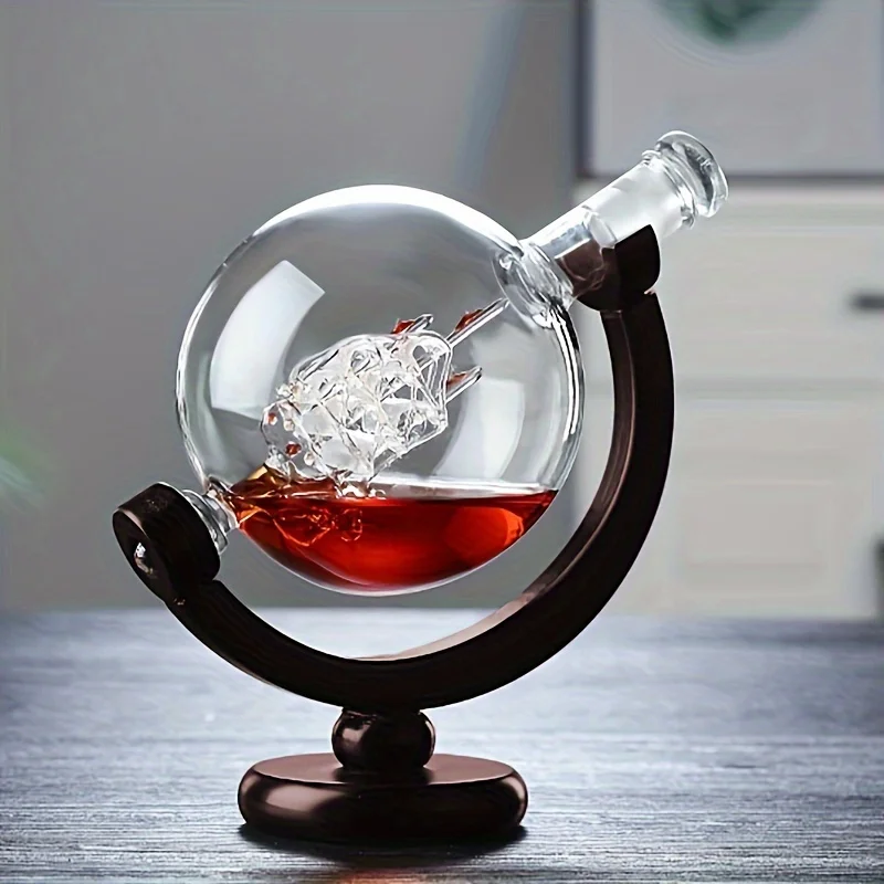 Globe Shaped Whiskey Decanter  - Decanter Aerator Set review and price