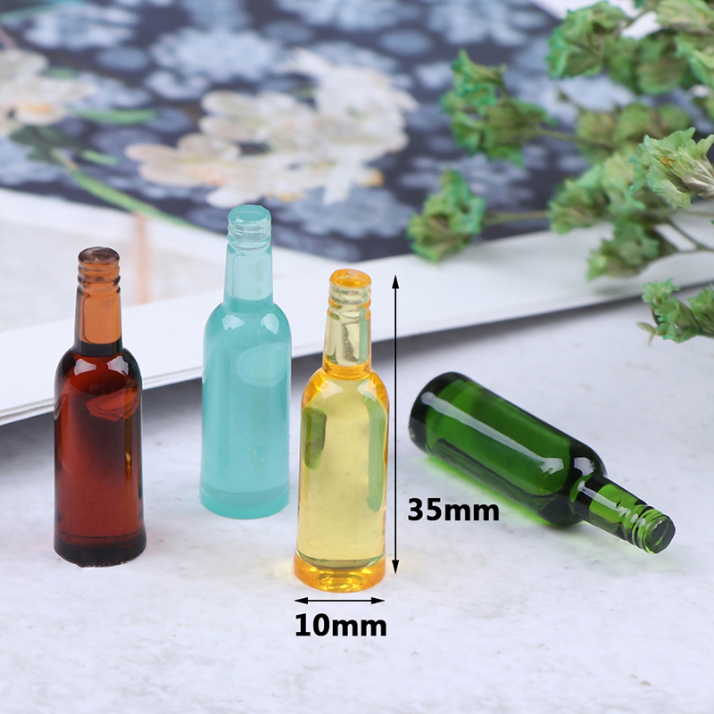 6pcs 1:12 Dollhouse Miniature  - Wine Beers review and price