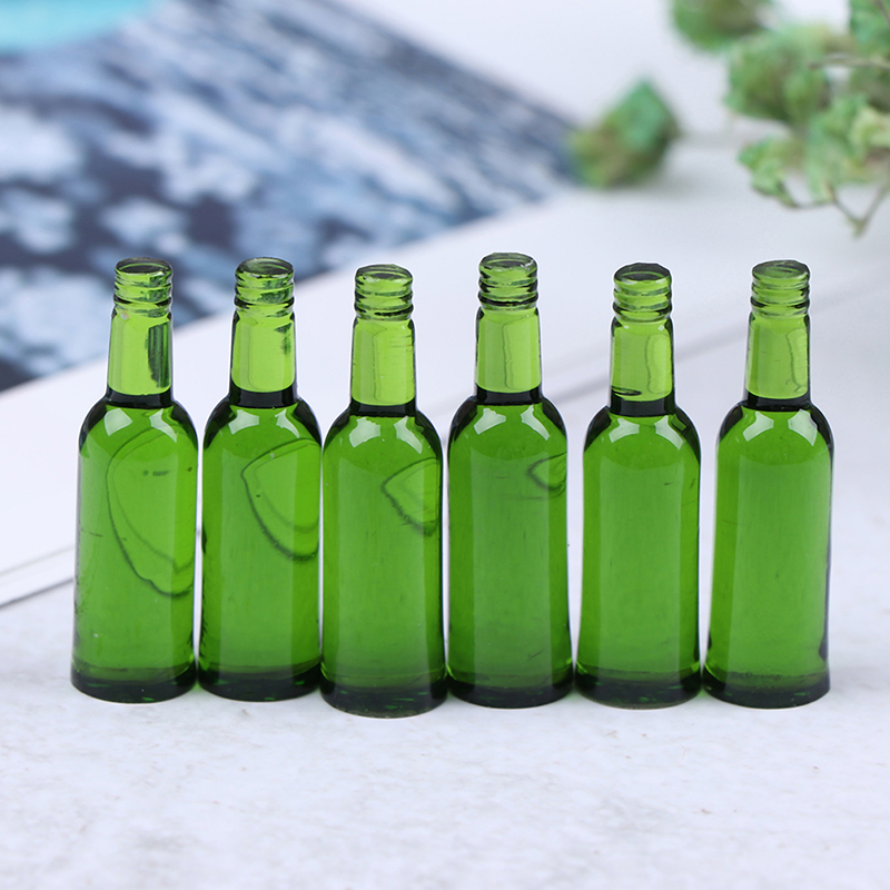 6pcs 1:12 Dollhouse Miniature  - Wine Beers review and price