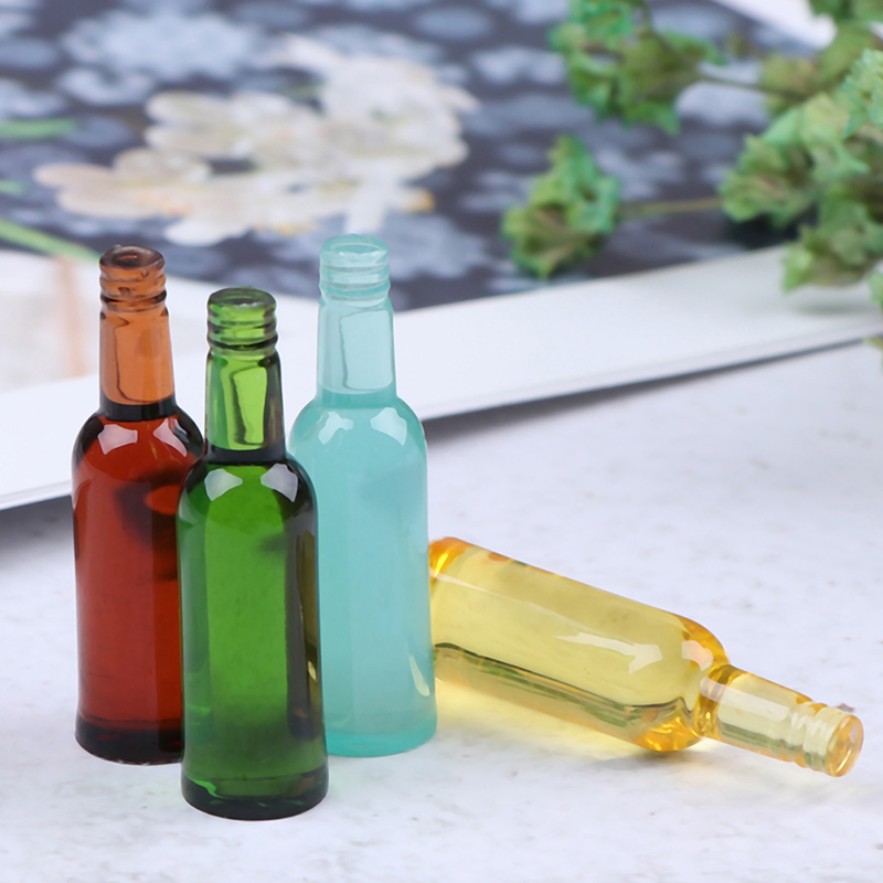 6pcs 1:12 Dollhouse Miniature  - Wine Beers review and price