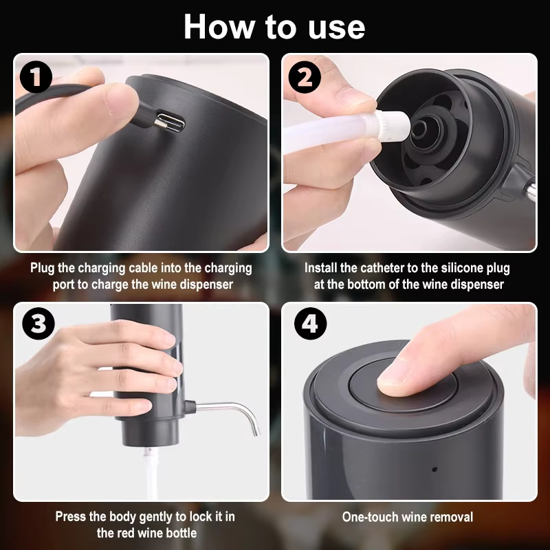 Intelligent Electric Wine Aera - Decanter Aerator Set review and price