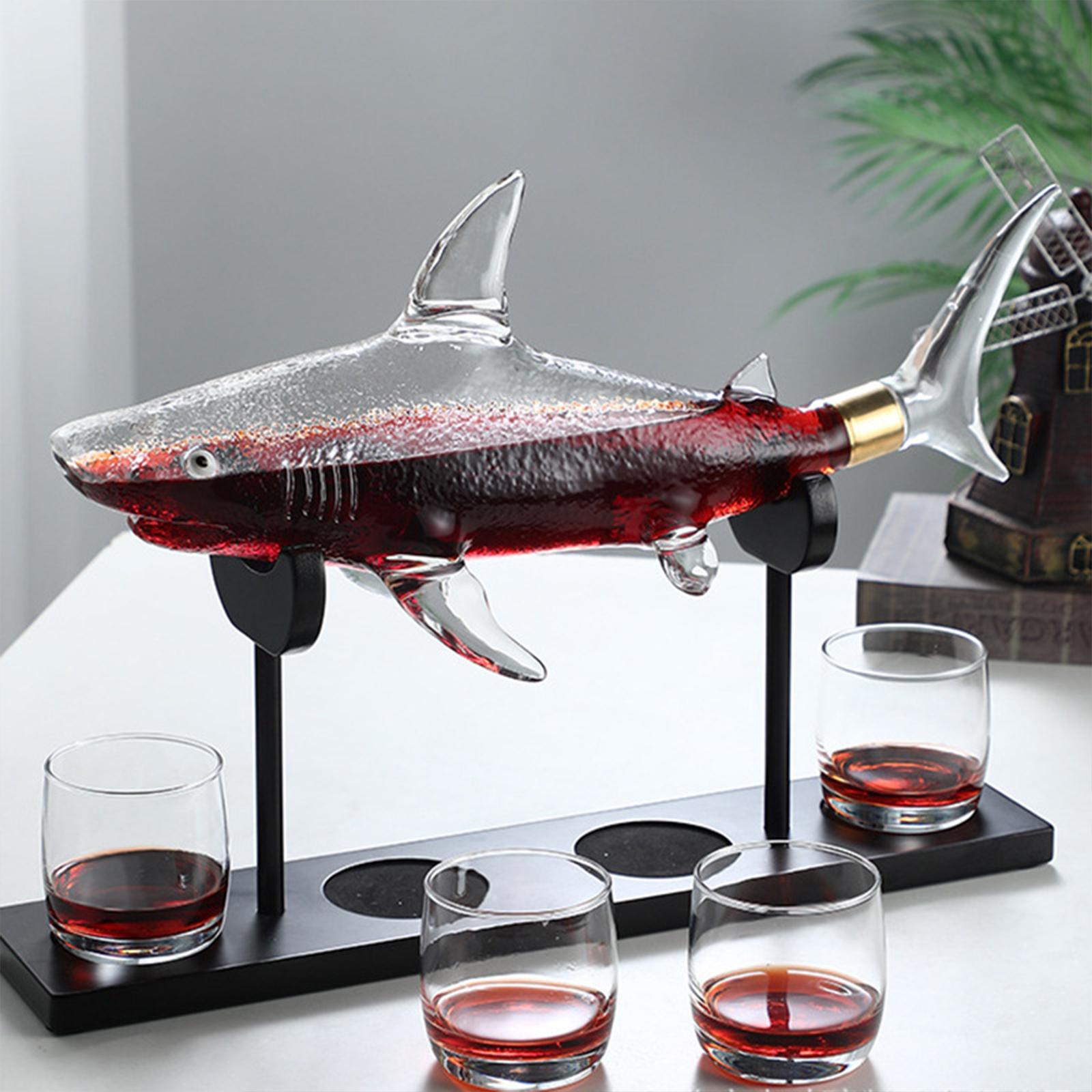 Wine Decanter Fish Shaped Wine - Decanter Aerator Set review and price