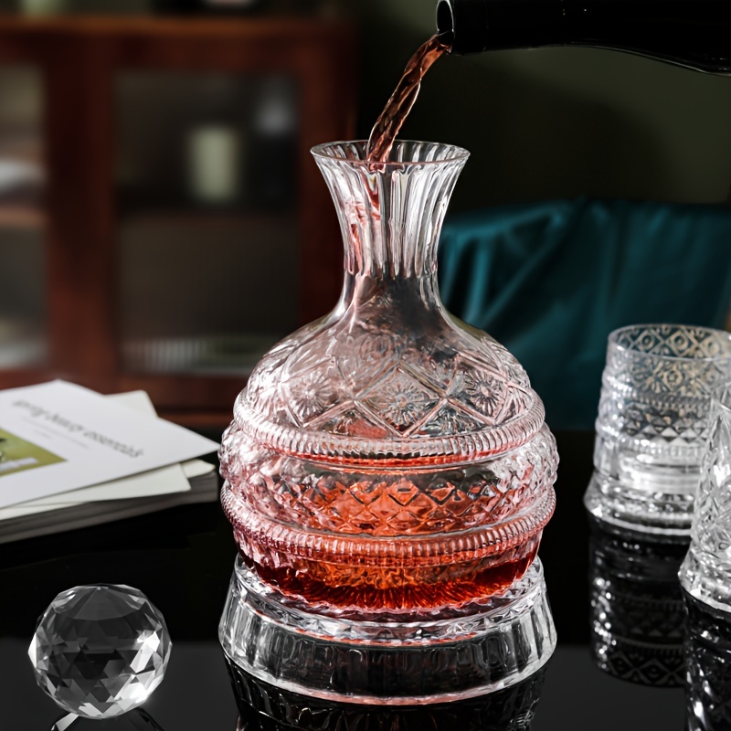 Crystal Wine Decanter Elegant  - Decanter Aerator Set review and price