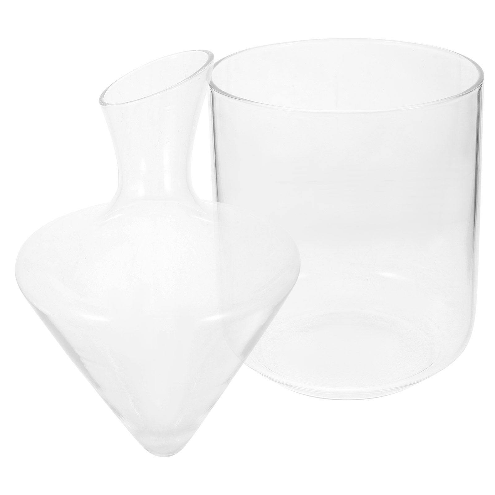 1Pcs Clear Transparent Glass D - Decanter Aerator Set review and price