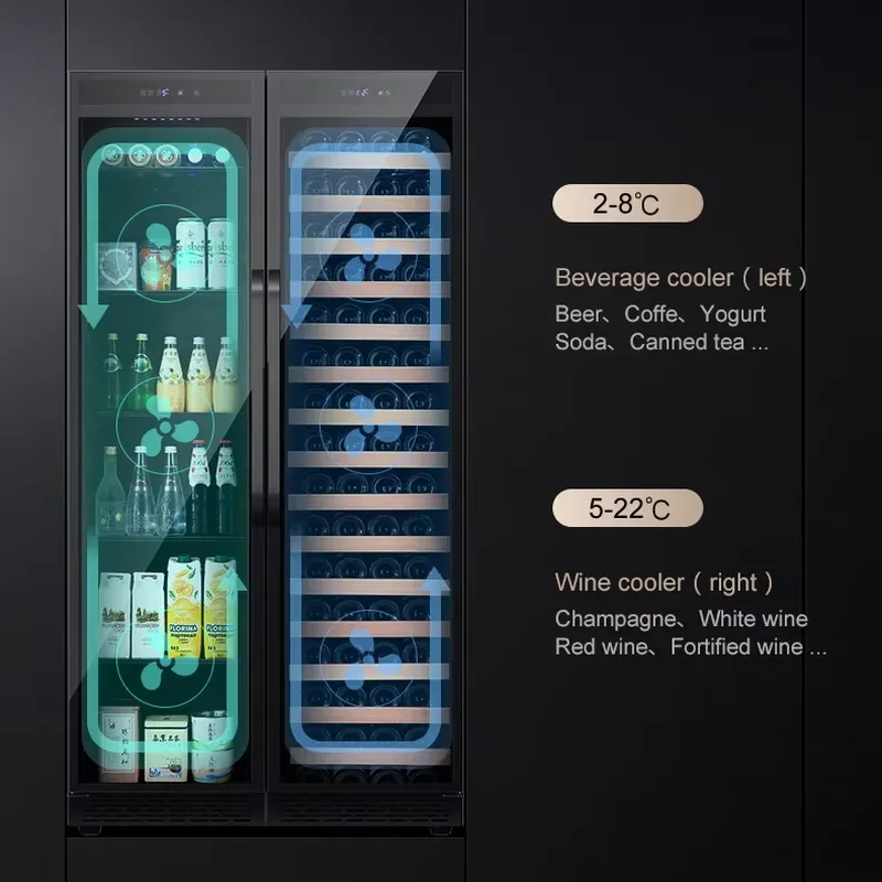 Built In Beverage Fridge Doubl - Wine Beer Fridge Under Counter review and price